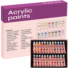 Acrylic paints 24 pcs. - 12 ml. Maaleo 20363