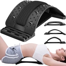 Back stretching device - massager