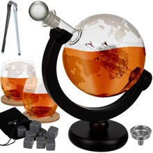 Carafe - globe - Malatec 22553 whiskey set