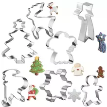 Christmas molds - 7 pcs. Ruhha 20423