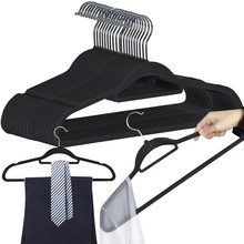 Clothes hanger 20 pieces - black Ruhhy 22536