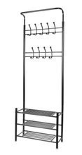 Clothes hanger - stand with shoe shelf 15744