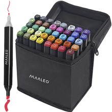 Double-sided markers/pens - 40 pcs. MAALEO 24102 