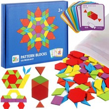 Educational puzzle - geometric figures