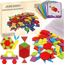 Educational puzzle - geometric shapes