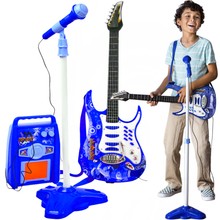 Electric guitar+microphone+sky amplifier 22409