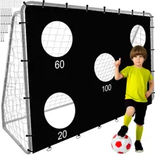 Football goal + Trizand 21268 accuracy mat