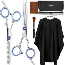 Hairdressing scissors 2 pcs + accessories