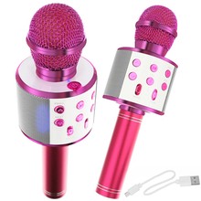 Karaoke microphone - pink Izoxis 22191