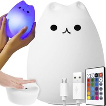 LED night lamp - kitty