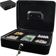 Large black cash box