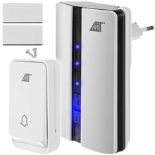 Malatec 23372 white wireless doorbell