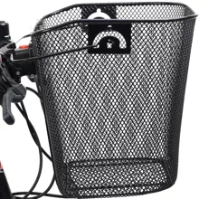 Metal bicycle basket 23557