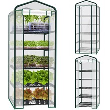 Mini foil greenhouse - 5 shelves 23359