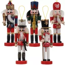 Nutcracker for Christmas tree - 5 pcs. 20358