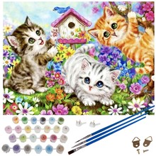 Painting by numbers 40x50cm - Maaleo cats 22781