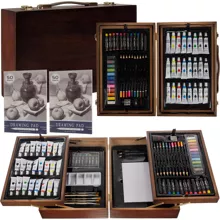 Painting set in a suitcase - 85 pcs. Maaleo 21633