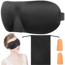 Sleeping blindfold + earplugs