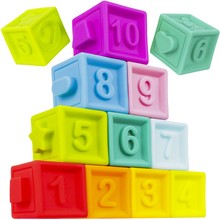 Soft sensory blocks - 10 pcs