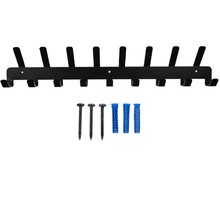 Wall hanger (17 hooks) - black