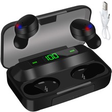 Wireless headphones with a power bank