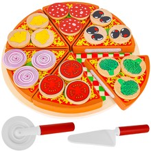 Wooden pizza - set 22471