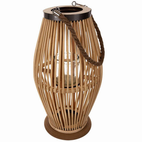 Bamboo rattan lantern Gardlov 24282