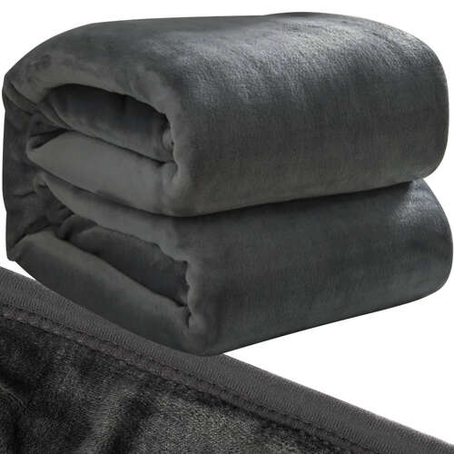 Blanket 1.6x2m - gray Ruhhy 22695