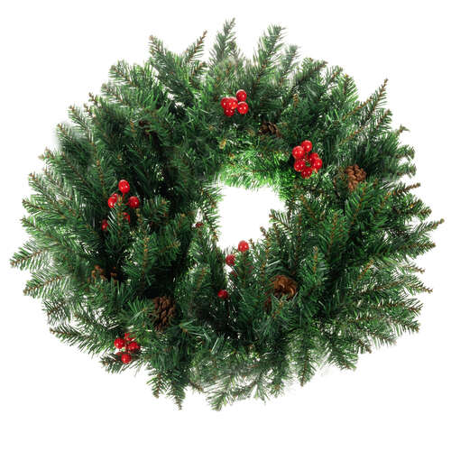 Christmas Decoration Door Wreath Decorative Ornamental Ornament 60cm Thick XXL