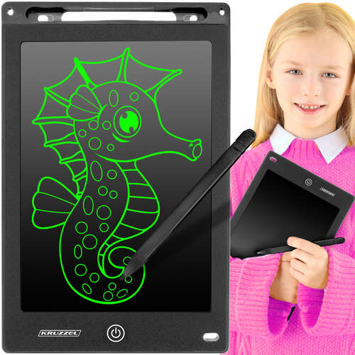 Drawing tablet 10" black XL KRUZZEL 22455