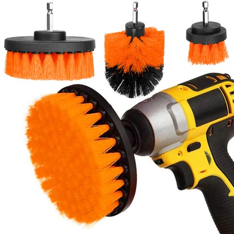 Drill cleaning brushes - 4 pcs