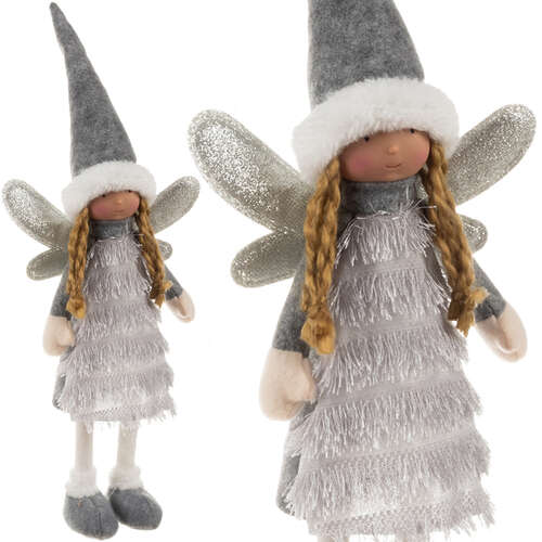 Fairy - Christmas figurine gray Ruhhy 22343