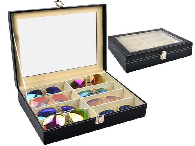 Glasses organizer 8 compartments