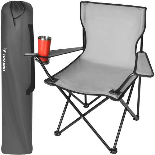 Gray fishing chair 23675