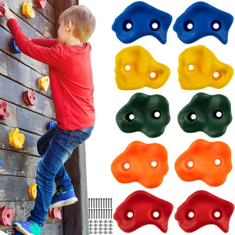 Handles/climbing stones for children - 10 pcs.