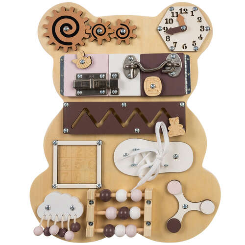 Kruzzel bear manipulation board 22584