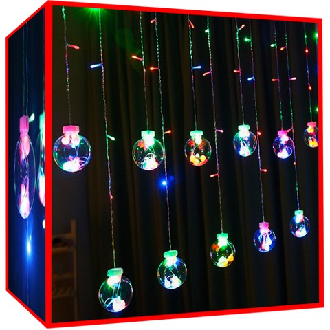 Light curtain 108 LED - multicolor 31V KŚ11345