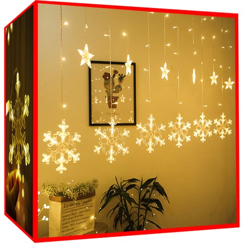 Light curtain 138LED - warm white 31V KŚ11326