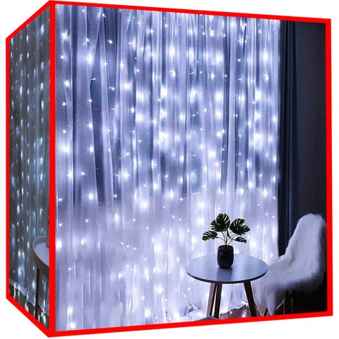 Light curtain 300LED - cold white 31V KŚ11333