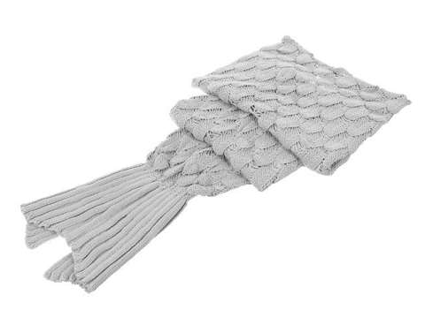 Mermaid tail blanket - gray KO11380