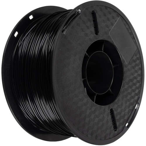 PLA 3D filament 1kg 1.75mm - black Malatec 22040