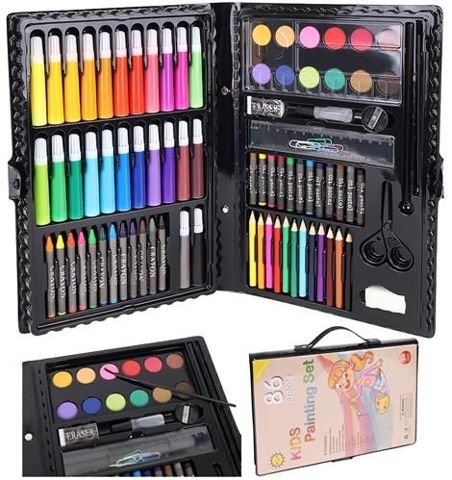 Painting set in a case 86 pcs 