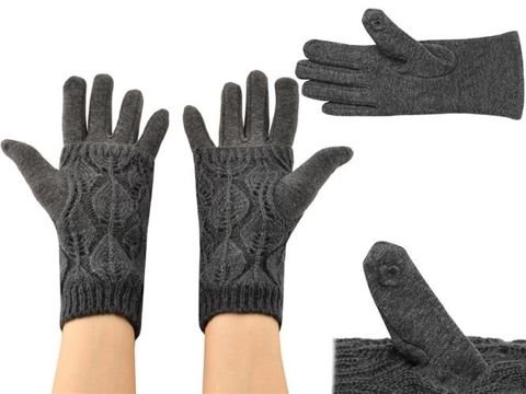 R6412 Touchscreen Gloves - Gray