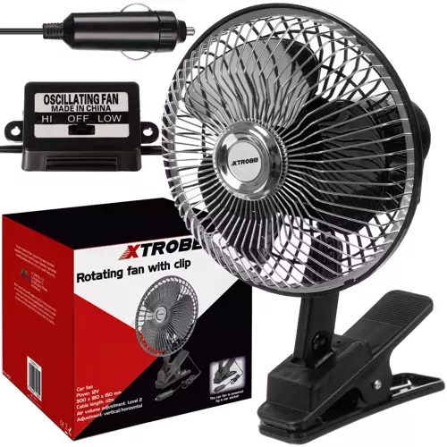 Rotary fan with clip Xtrobb 23194