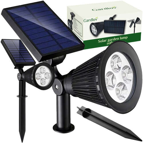 Solar garden lamp - Gardlov 24002 reflector