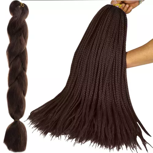 Synthetic hair braids brown Soulima 23567