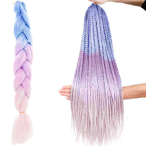 Synthetic hair ombre braids Soulima 23577