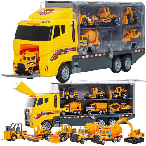 TIR truck set with 6 cars 22481