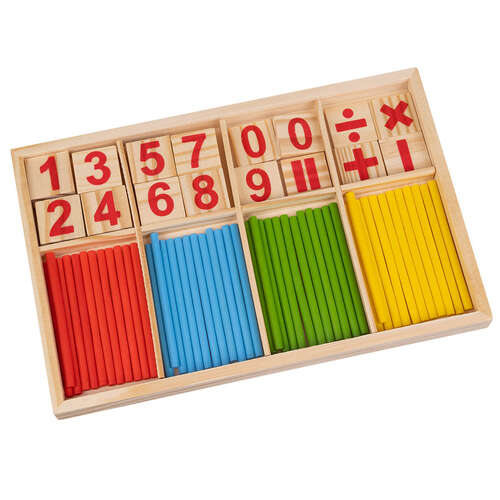 Wooden sticks for learning counting 22447