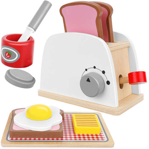 Wooden toy toaster 22435